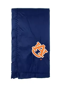 NCAA Auburn Tigers 28 in x 28 in Silky and Super Soft Plush Baby Blanket