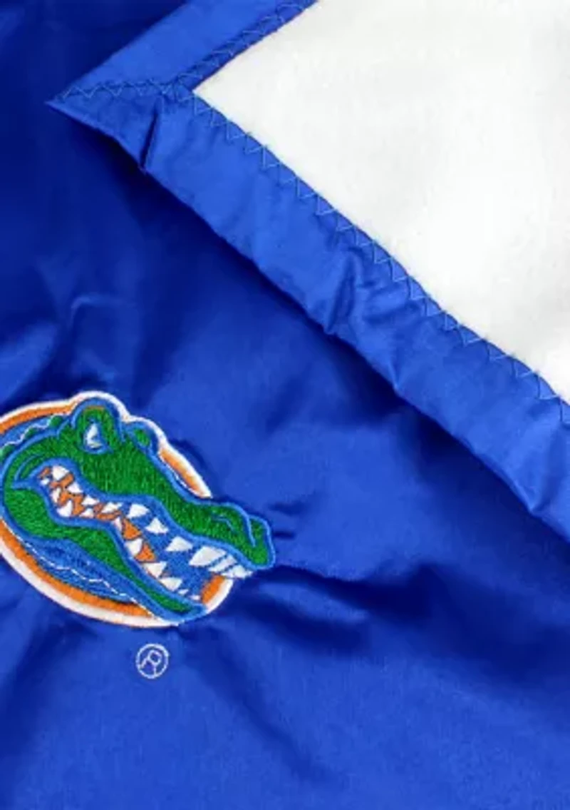 NCAA Florida Gators 28 in x 28 in Silky and Super Soft Plush Baby Blanket