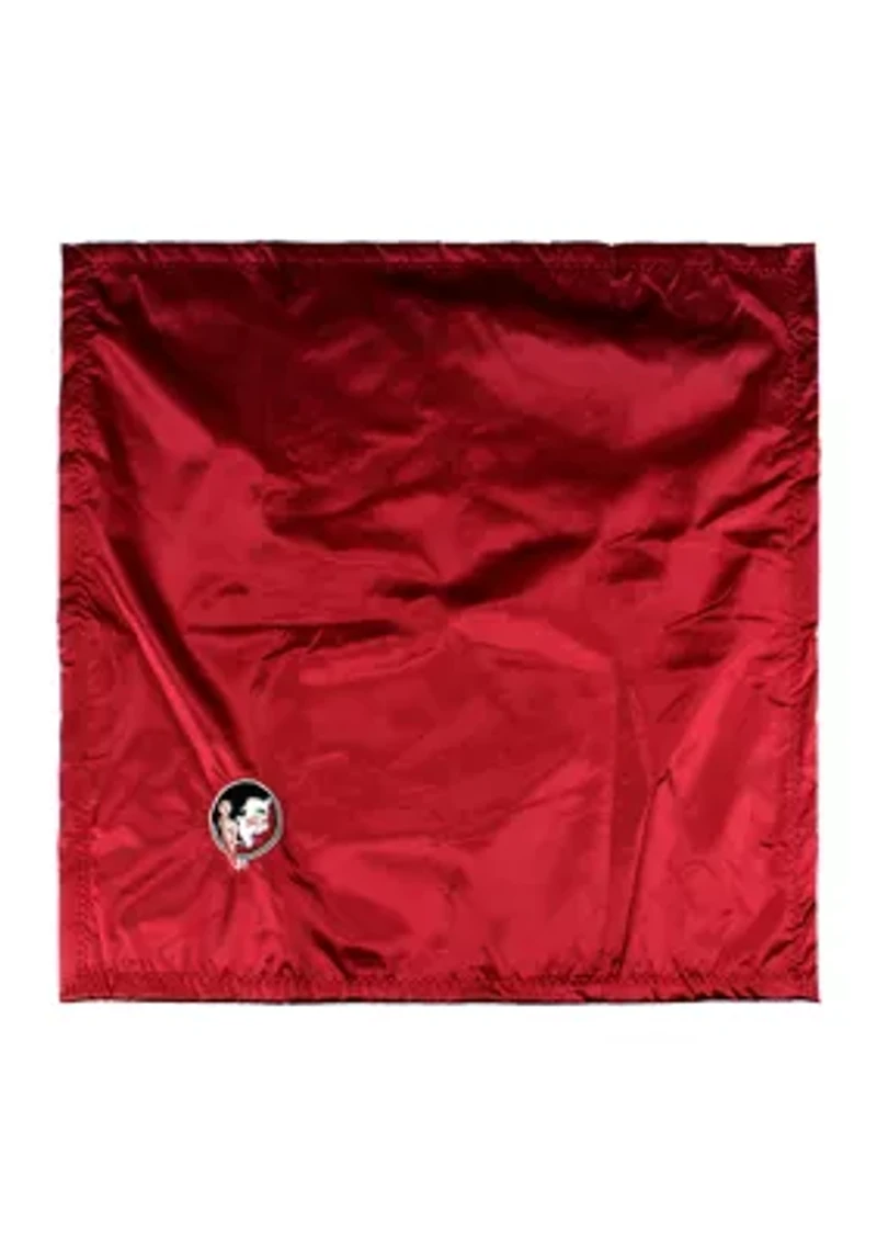 NCAA Florida State Seminoles 28 in x 28 in Silky and Super Soft Plush Baby Blanket