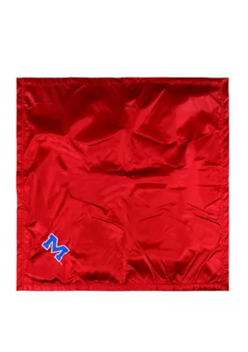 NCAA Ole Miss Rebels 28 in x 28 in Silky and Super Soft Plush Baby Blanket