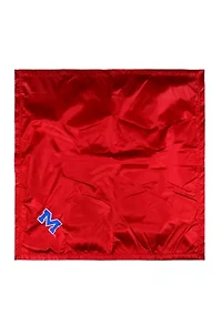 NCAA Ole Miss Rebels 28 in x 28 in Silky and Super Soft Plush Baby Blanket