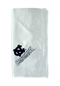 NCAA North Carolina Tar Heels 28 in x 28 in Silky and Super Soft Plush Baby Blanket