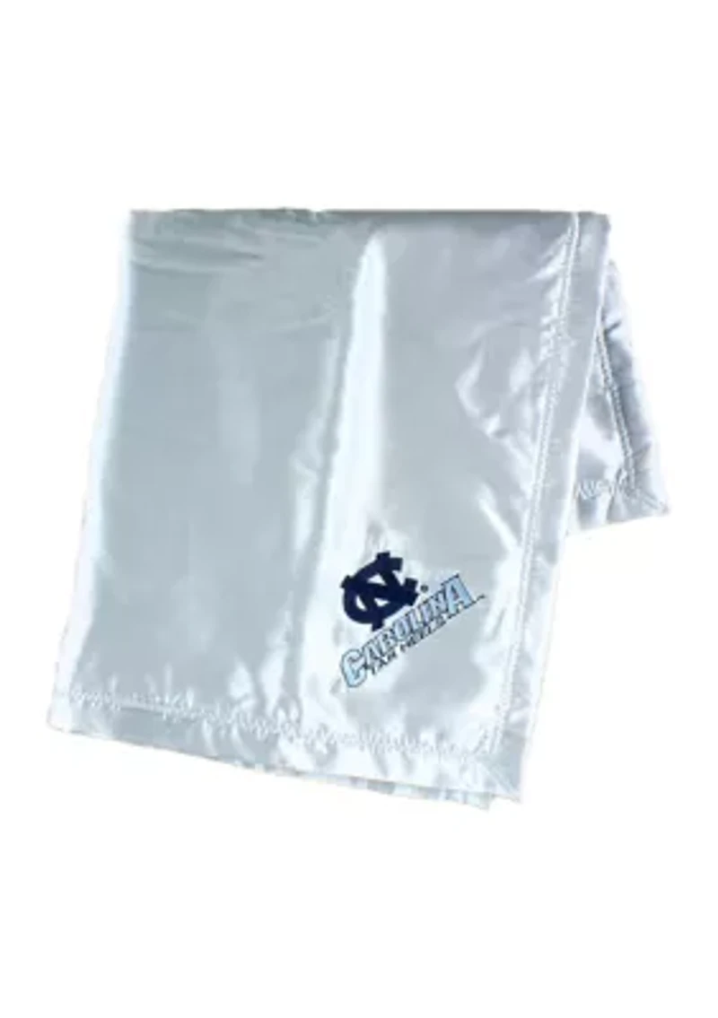 NCAA North Carolina Tar Heels 28 in x 28 in Silky and Super Soft Plush Baby Blanket