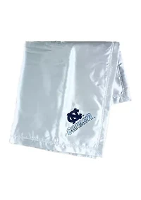 NCAA North Carolina Tar Heels 28 in x 28 in Silky and Super Soft Plush Baby Blanket