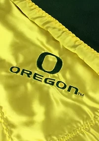 NCAA Oregon Ducks 28 in x 28 in Silky and Super Soft Plush Baby Blanket