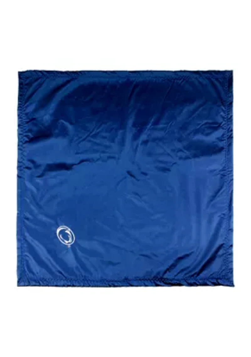 NCAA Penn State Nittany Lions 28 in x 28 in Silky and Super Soft Plush Baby Blanket