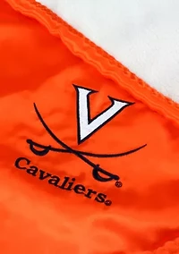 NCAA Virginia Cavaliers 28 in x 28 in Silky and Super Soft Plush Baby Blanket