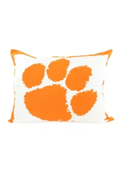 NCAA Clemson Tigers Fully Stuffed Big Logo Pillow