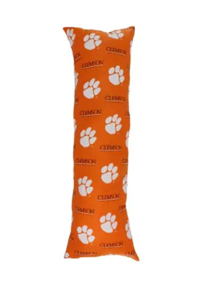 NCAA Clemson Tigers Printed Body Pillow