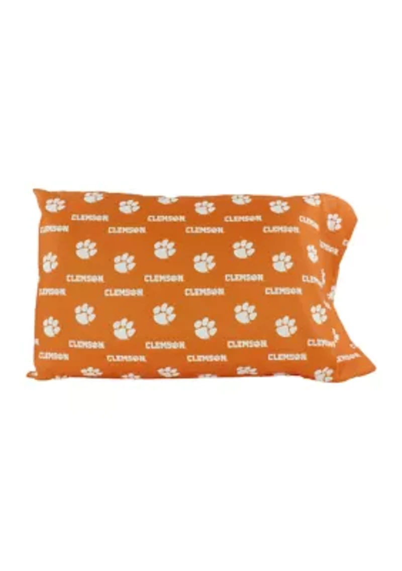 NCAA Clemson Tigers Standard Pillowcase