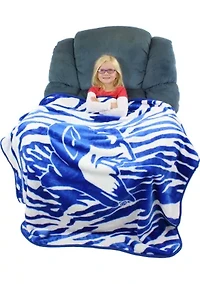NCAA Duke Blue Devils Soft Raschel Throw Blanket