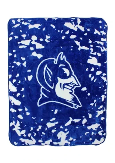NCAA Duke Blue Devils Huge Raschel Throw Blanket