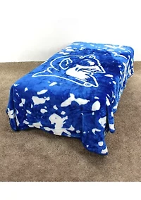 NCAA Duke Blue Devils Huge Raschel Throw Blanket