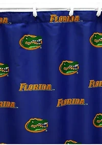 NCAA Florida Gators Printed Shower Curtain Cover