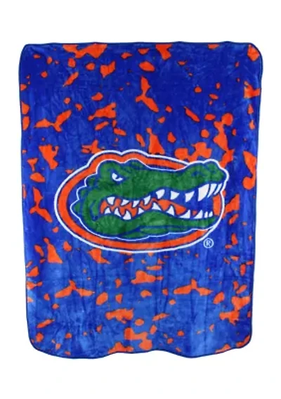 NCAA Florida Gators Huge Raschel Throw Blanket