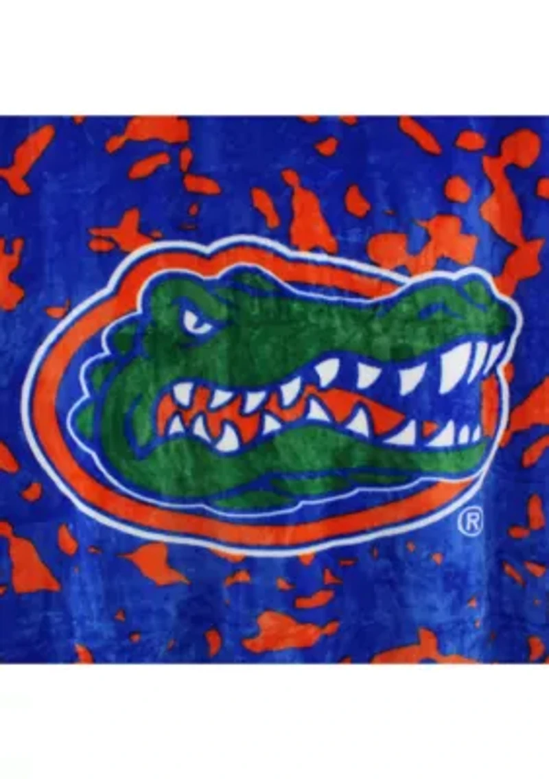 NCAA Florida Gators Huge Raschel Throw Blanket