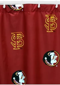NCAA Florida State Seminoles Printed Shower Curtain Cover