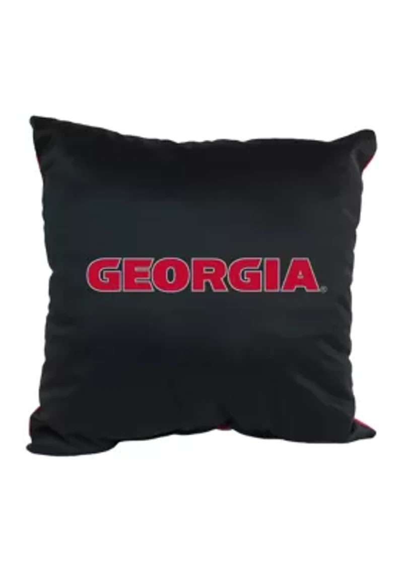 NCAA Georgia Bulldogs Decorative Pillow