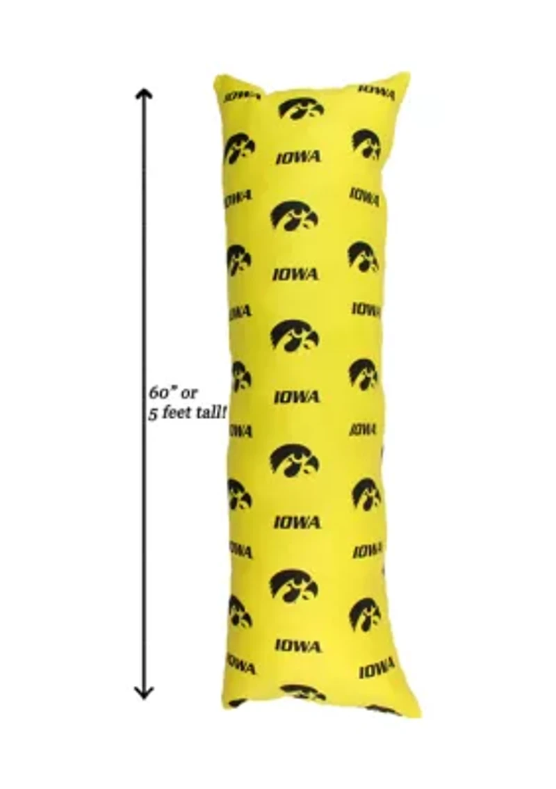 NCAA Iowa Hawkeyes Printed Body Pillow