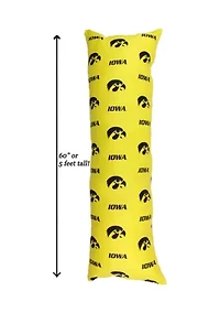 NCAA Iowa Hawkeyes Printed Body Pillow