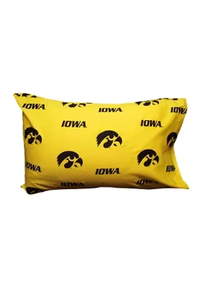 NCAA Iowa Hawkeyes King Pillowcase