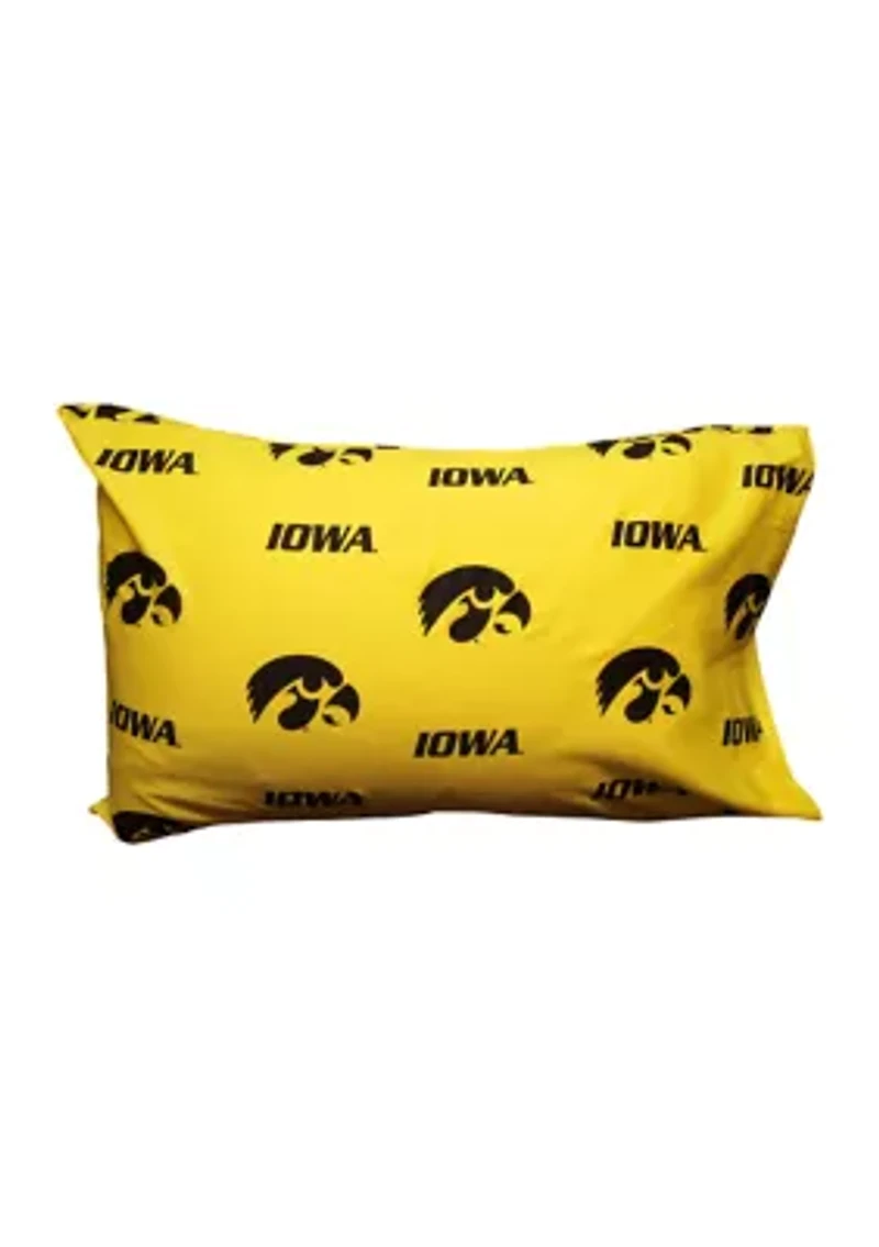 NCAA Iowa Hawkeyes Standard Pillowcase