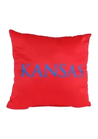 NCAA Kansas Jayhawks Decorative Pillow