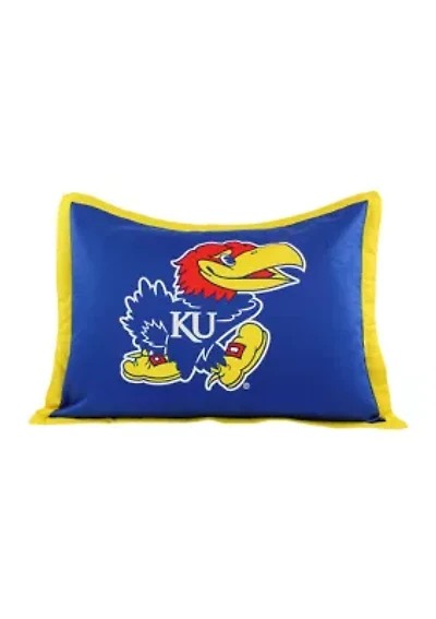 NCAA Kansas Jayhawks Printed Pillow Sham