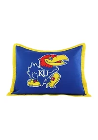 NCAA Kansas Jayhawks Printed Pillow Sham