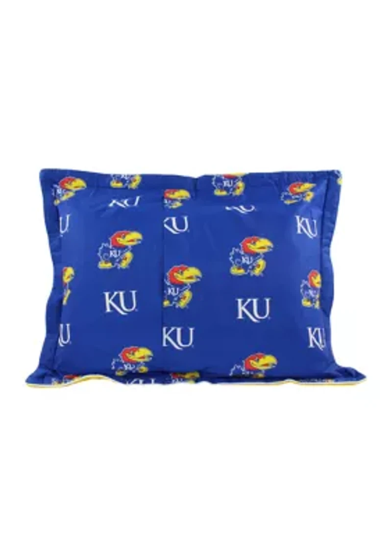 NCAA Kansas Jayhawks Printed Pillow Sham