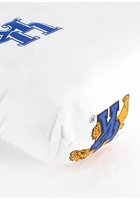 NCAA Kentucky Wildcats White Baby Crib Fitted Sheet 