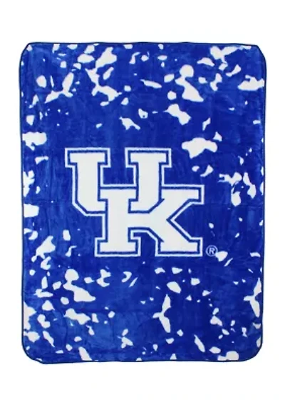 NCAA Kentucky Wildcats Huge Raschel Throw Blanket