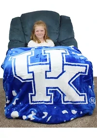 NCAA Kentucky Wildcats Huge Raschel Throw Blanket