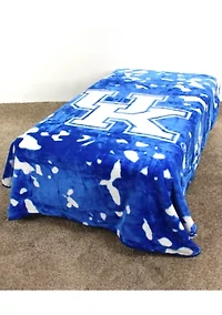 NCAA Kentucky Wildcats Huge Raschel Throw Blanket
