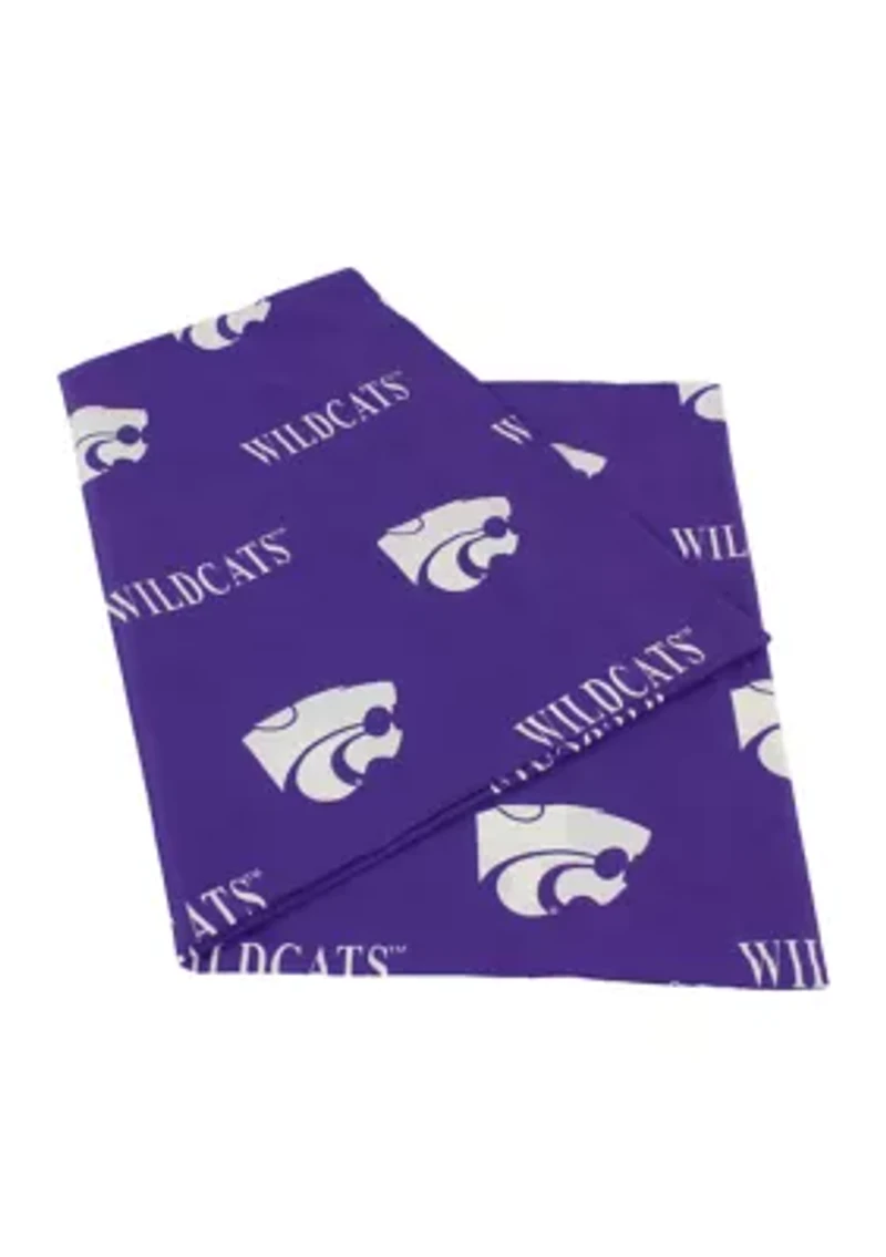 NCAA Kansas State Wildcats King Pillowcase