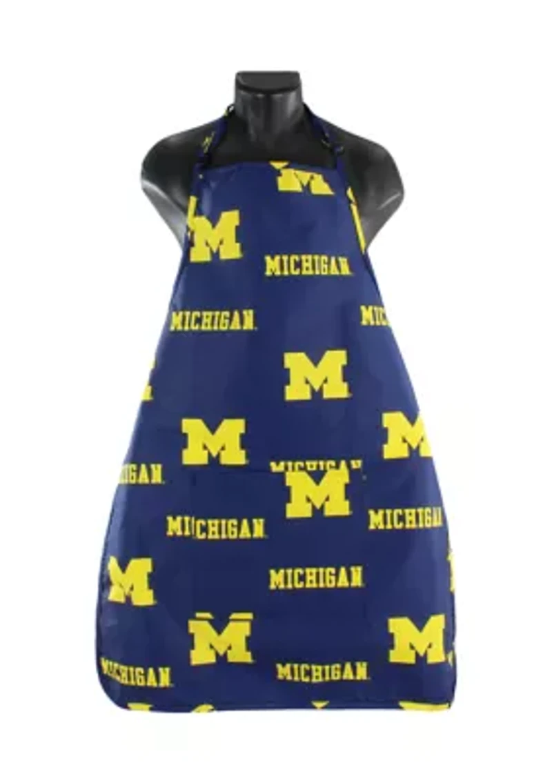 NCAA Michigan Wolverines Tailgating Grilling Apron
