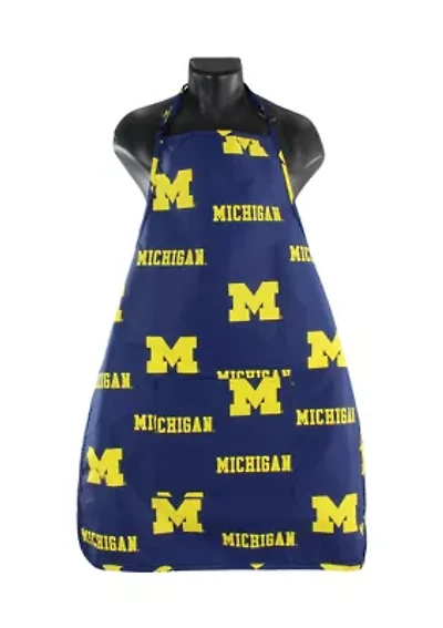 NCAA Michigan Wolverines Tailgating Grilling Apron