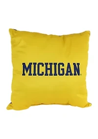 NCAA Michigan Wolverines Decorative Pillow