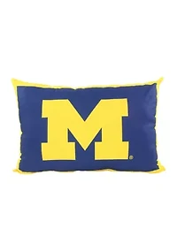 NCAA Michigan Wolverines Fully Stuffed Big Logo Pillow