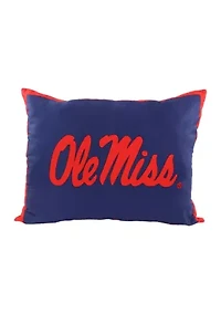 NCAA Ole Miss Rebels Fully Stuffed Big Logo Pillow