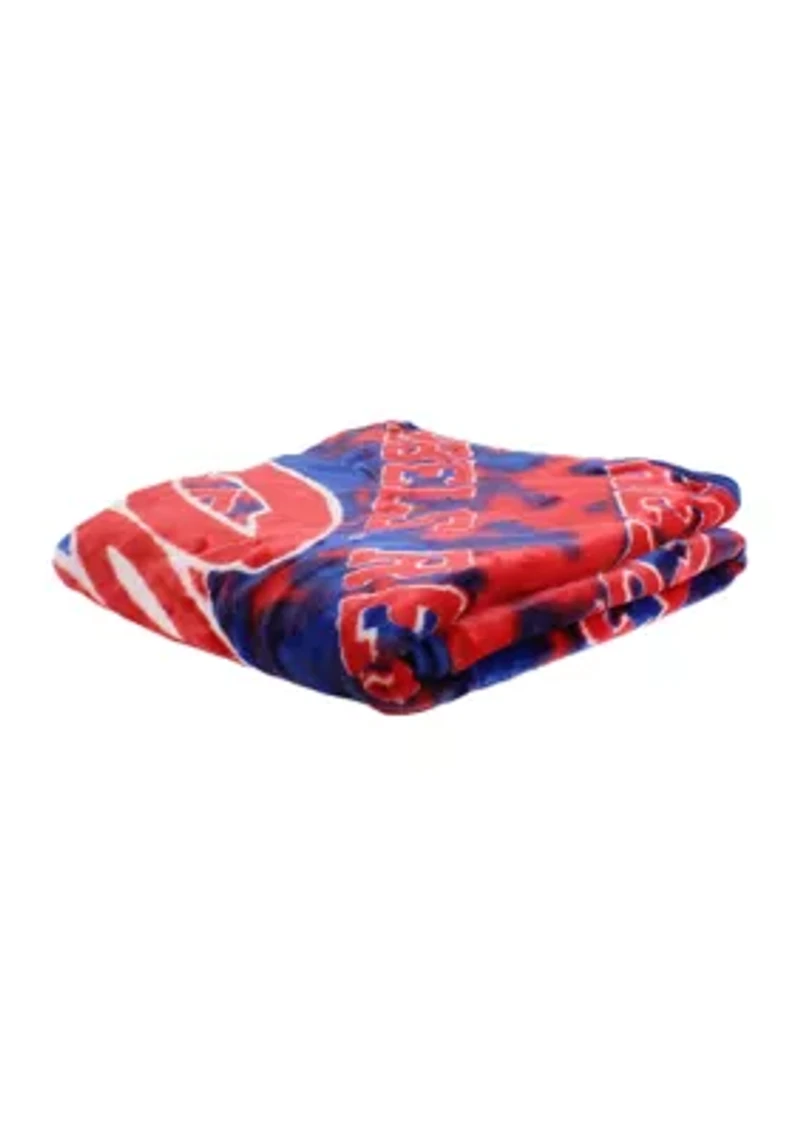 NCAA Ole Miss Rebels Huge Raschel Throw Blanket