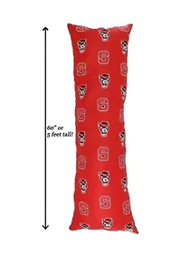 NCAA NC State Wolfpack Printed Body Pillow