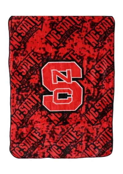 NCAA NC State Wolfpack Huge Raschel Throw Blanket