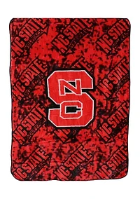 NCAA NC State Wolfpack Huge Raschel Throw Blanket