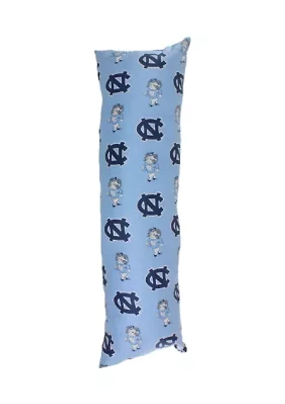NCAA North Carolina Tar Heels Printed Body Pillow