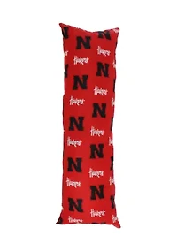 NCAA Nebraska Cornhuskers Printed Body Pillow