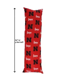 NCAA Nebraska Cornhuskers Printed Body Pillow