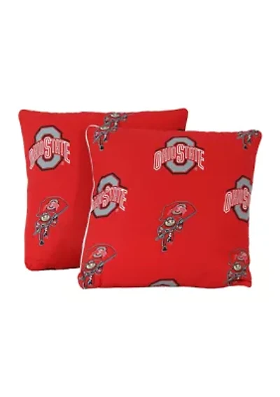 NCAA Ohio State Buckeyes Decorative Pillow