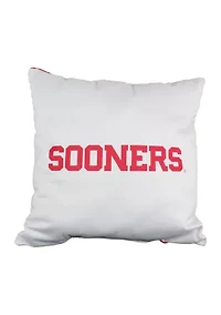 NCAA Oklahoma Sooners Decorative Pillow