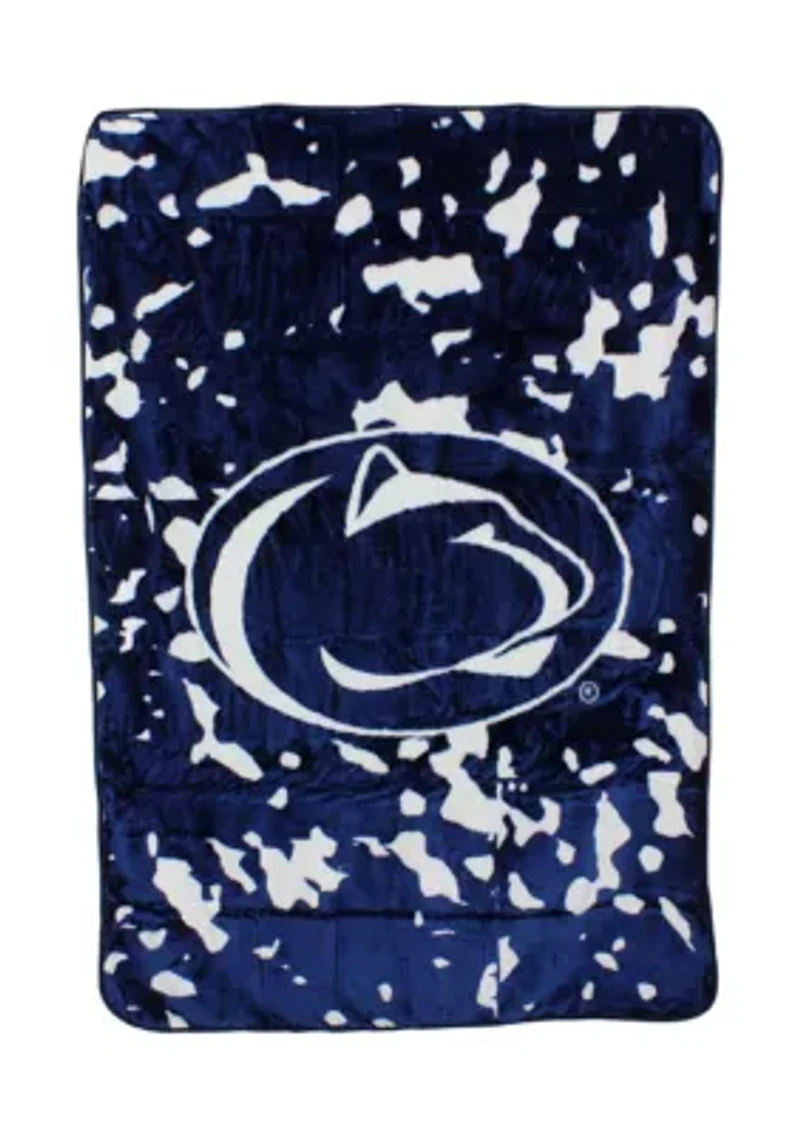 NCAA Penn State Nittany Lions Huge Raschel Throw Blanket